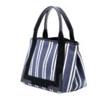Balenciaga Canvas Striped Navy Cabas S Ladies UMFEOQKUAETNEOOD - Image 3