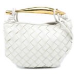 Bottega Veneta  Baby Lambskin Intrecciato Sardine
