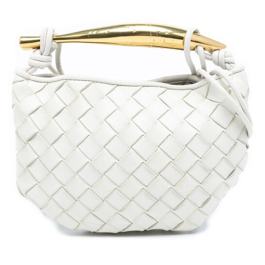 preowned-bottega-veneta-baby-lambskin-intrecciato-sardine-s21zn2th79g2wqn8 Bottega Veneta Baby Lambskin Intrecciato Sardine - Image 1