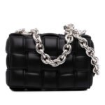 Bottega Veneta  Nappa Intrecciato Padded Chain Cassette Satchel