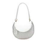Bottega Veneta  Small Bicolor Lambskin Intrecciato Gemelli Bag