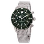 Breitling Superocean Heritage Chronograph Automatic Chronometer Green Dial Men's Watch