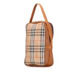 Burberry  Haymarket Check Canvas Handbag Ladies - Image 5