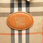 Burberry  Haymarket Check Canvas Handbag Ladies - Image 3