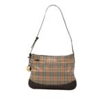 Burberry  Haymarket Check Canvas Shoulder Bag Ladies