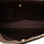 Burberry  Haymarket Check Canvas Shoulder Bag Ladies - Image 5