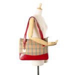 Burberry  Haymarket Check Canvas Tote Ladies - Image 3