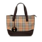 Burberry  Haymarket Check Canvas Tote Ladies - Image 2