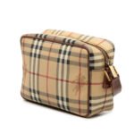 Burberry Haymarket Check Coated Canvas Crossbody Ladies - Image 2