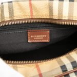 Burberry Haymarket Check Coated Canvas Crossbody Ladies - Image 4