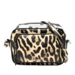 Burberry  Leopard Printed Leather Camera Bag - Image 2