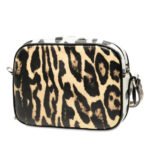 Burberry  Leopard Printed Leather Camera Bag - Image 7
