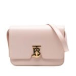 Burberry  Medium Smooth Calfskin TB Monogram Crossbody