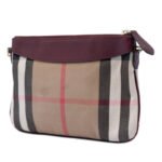 Burberry  Mega Check Canvas Derby Peyton Crossbody Ladies - Image 5