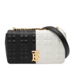 Burberry  Small Bicolor Quilted Lambskin Lola Crossbody