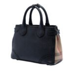 Burberry  Small Grainy Calfskin Brogues and House Check Banner Bag - Image 6