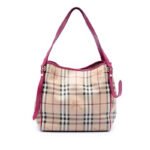Burberry  Small Haymarket Check Coated Canvas Canterbury Tote