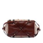 Burberry  Small House Check Canvas Bridle Salisbury Tote - Image 3