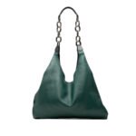 Burberry  Soft Leather Wrapped Chain Shopper Hobo Ladies
