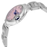 Cartier Ballon Bleu Pink Dial Stainless Steel Ladies Watch - Image 5