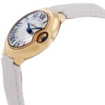 Cartier Ballon Bleu Silver Dial 18kt Yellow Gold Case Ladies Watch - Image 3