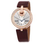 Cartier Captive de Cartier Silver Dial Satin Ladies Watch
