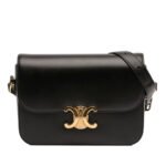 Celine Classique Shiny Calfskin Triomphe Crossbody