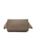 Celine Medium Bicolor Calfskin and Suede Trapeze Satchel - Image 2