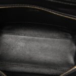 Celine  Nano Bicolor Canvas and Leather Luggage Tote - Image 4