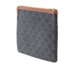 Celine  Small Triomphe Coated Canvas Clutch Unisex not readable - Image 4