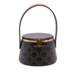 Celine  Triomphe Coated Canvas Triomphe Nina Minaudiere Bag Ladies S-9P-0253