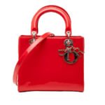 Dior  Medium Patent Lady Dior