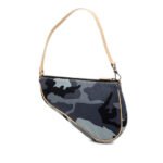 Dior  Mini Canvas Camouflage Saddle Pochette Ladies PZ0042