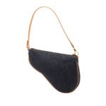 Dior  Mini Denim Saddle Pochette - Image 5