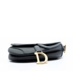 Dior  Mini Grained Calfskin Saddle Bag Ladies 01-BO-1128 - Image 3