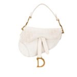 Dior  Mini Oblique Canvas Saddle Bag