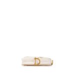 Dior  Mini Oblique Canvas Saddle Bag - Image 6