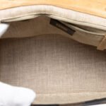 Fendi  Leather and Pequin Canvas Silvana Satchel - Image 6