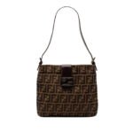 Fendi  Zucchino Canvas Crossbody Ladies 2373 8BT047 JQ4 039 - Image 4