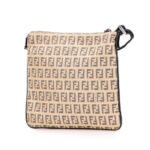 Fendi Zucchino Canvas Crossbody Ladies 2201 8BT047 JQ4 039