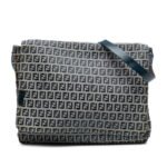 Fendi  Zucchino Canvas Crossbody Ladies