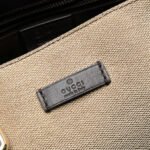 Prada  Saffiano Cuir Trimmed Canapa Satchel Ladies - Image 6