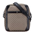 Gucci  Diamante Coated Canvas Zip Crossbody Unisex 268159 493075 - Image 4