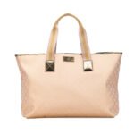 Gucci  GG Canvas Web Tote Ladies 267474 001013
