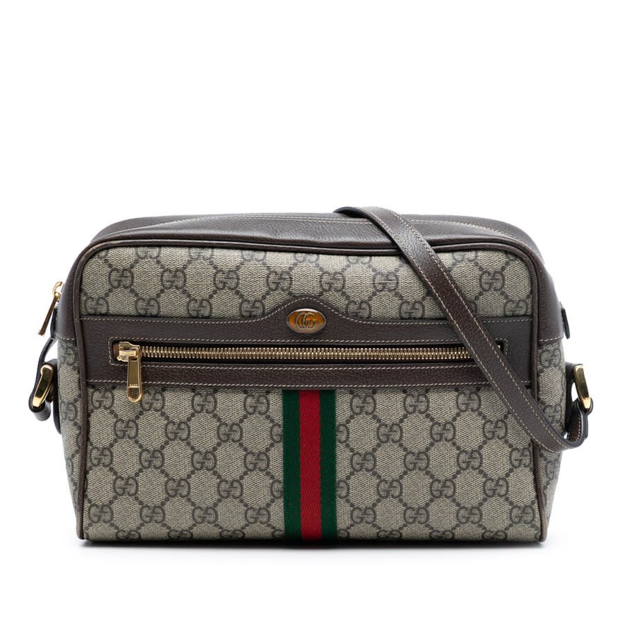 preowned-gucci-gg-supreme-ophidia-crossbody-unisex-517080-001998 (1) Gucci GG Supreme Ophidia Crossbody Unisex 517080 001998 - Image 1