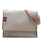 Gucci  GG Supreme Web Messenger Bag