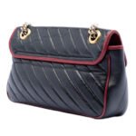 Gucci  Medium GG Marmont Matelasse Diagonal Leather Torchon Shoulder Bag - Image 7