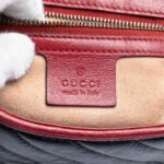 Gucci  Medium GG Marmont Matelasse Diagonal Leather Torchon Shoulder Bag - Image 4