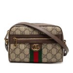 Gucci  Mini GG Supreme Web Ophidia Crossbody Ladies 816359.493075