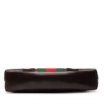 Gucci  Suede Web Shoulder Bag - Image 2